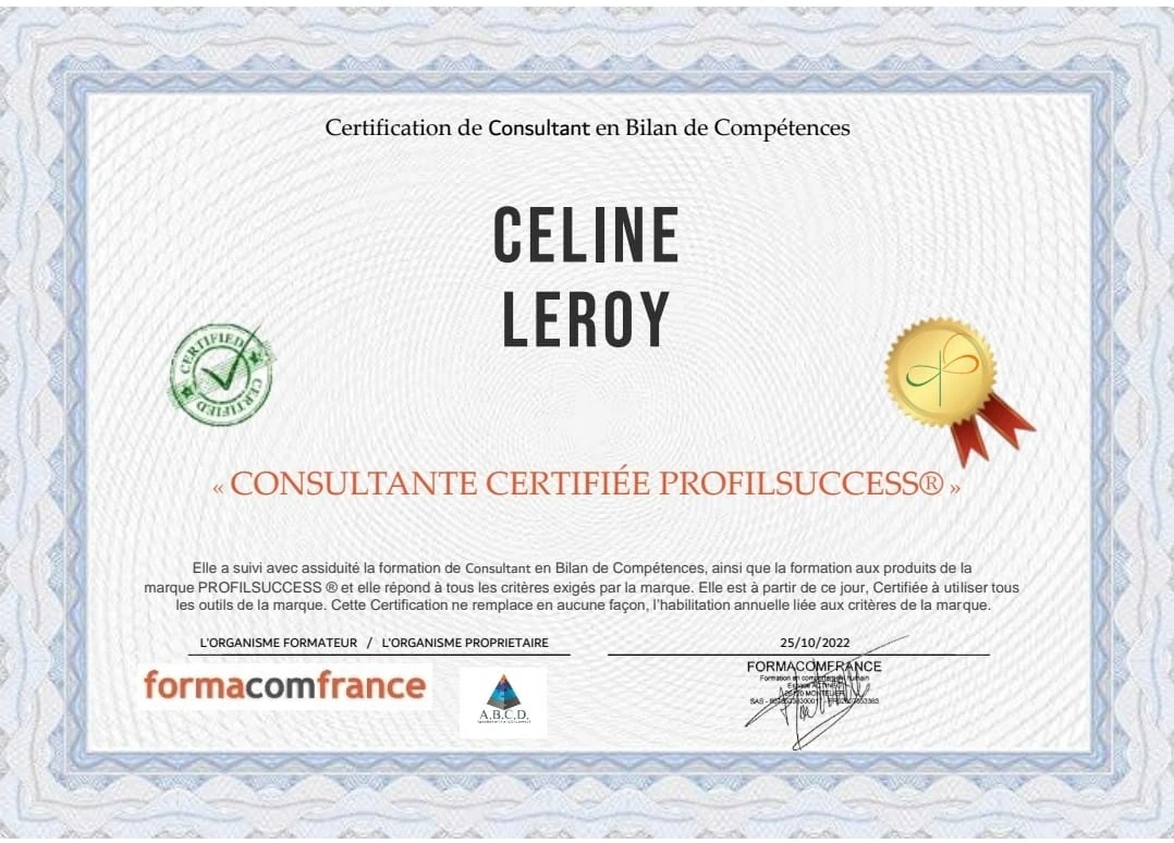 Certification ProfilSuccess